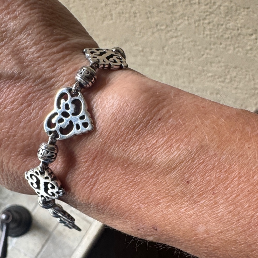 Brighton  Silver Heart Bracelet